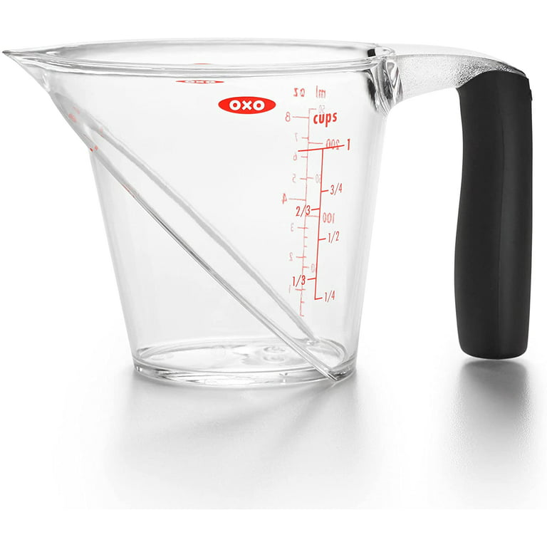Oxo Good Grips Magnetic Measuring Cup - Set of 4 (Black/Stainless Steel)