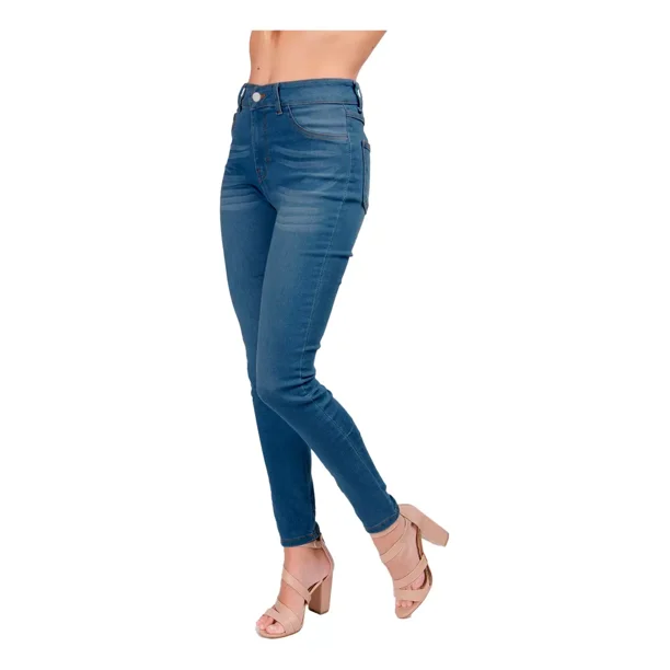 Jeans Dama Slim Fit Moda Dama Moderno Mezclilla Walmart en línea