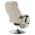 thumbnail image 3 of BarberPub Facial Beauty Chair, Faux Leather Tattoo Salon Spa Chair Bed for Esthetician Office 3571 Beige, 3 of 9