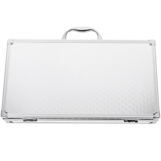 AMERTEER Valise Outil pour Hommes Mallette en Aluminium Portable Rangement Verrouillable pour Femmes
