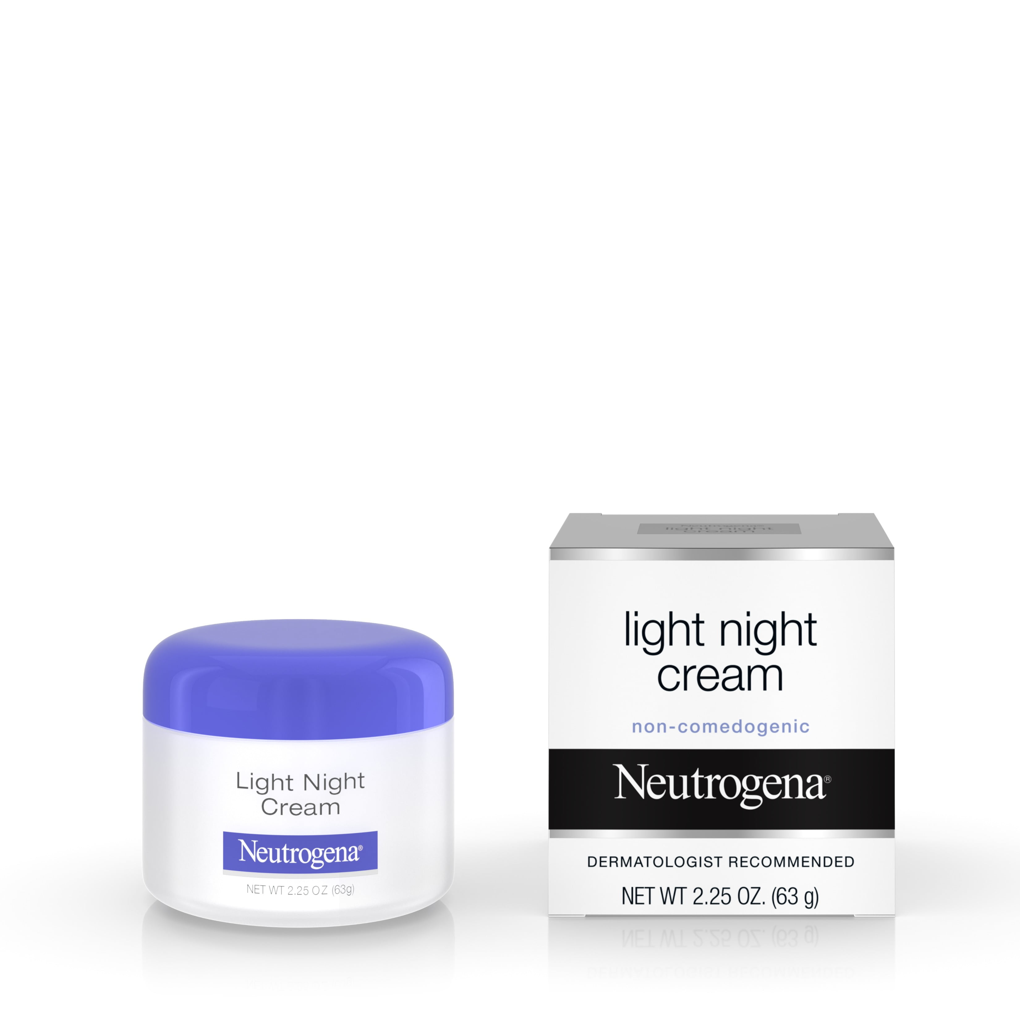 Neutrogena Light Facial Night Cream, 2.25 Oz.