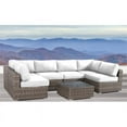 thumbnail image 2 of Living Source International 7-Piece Outdoor Set with Cushions in Brown/Canvas, 2 of 2