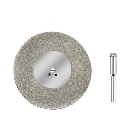 

50/60mm Diamond Cutting Disc Grinding Wheel Saw Circular 3mm Shank Drill Bit