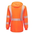 thumbnail image 3 of Portwest Hi-Vis Breathable Lightweight Hooded T-Shirt L042, 3 of 4