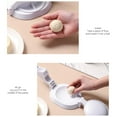 thumbnail image 4 of Blukids Dumpling Skin Mould,Dumpling Wrapper Maker Manual Tortilla Maker Press Corn Tortillas Sugar Pancakes Dumpling Skin Dough Presser Kitchen Gadgets(White), 4 of 6
