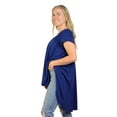 thumbnail image 2 of Wear Sierra Summer Tunic Swing Top, Cotton, Button Front, Rolled Sleeves, Life Guard, Small, 2 of 4