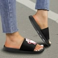 thumbnail image 4 of Wismoutput Dwarf Sandals Women & Men’s Shower Slides Slippers Pool Slides House Slippers Non-Slip Indoor Bathroom Shoes Beach Sandals Summer Couple Shoes Black Size 11.5, 4 of 7