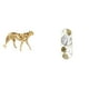 thumbnail image 1 of Figura de guepardo,Figura de guepardo dorado,adorno de escritorio moderno,Espejo de pared,Espejo decorativo nórdico para colgar en la pared,Espejos de pared de metal decorativos para el hogar, 1 of 8