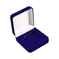 thumbnail image 2 of Caja de presentación de monedas, caja de almacenamiento, organizador, de colección, de monedas de desafío para entusiastas, medalla, premio, presente Azul, 2 of 8