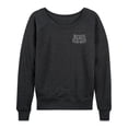 thumbnail image 2 of Lynyrd Skynyrd - Biker Faux Patch - Women's French Terry Long Sleeve Pullover, 2 of 4