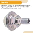 thumbnail image 4 of Regulador de presión de combustible Unique Bargains No.F20120180 para Mazda 3 1998-2003 Metal 20-70 Psi Resistente a la corrosión 1 Pc, 4 of 6
