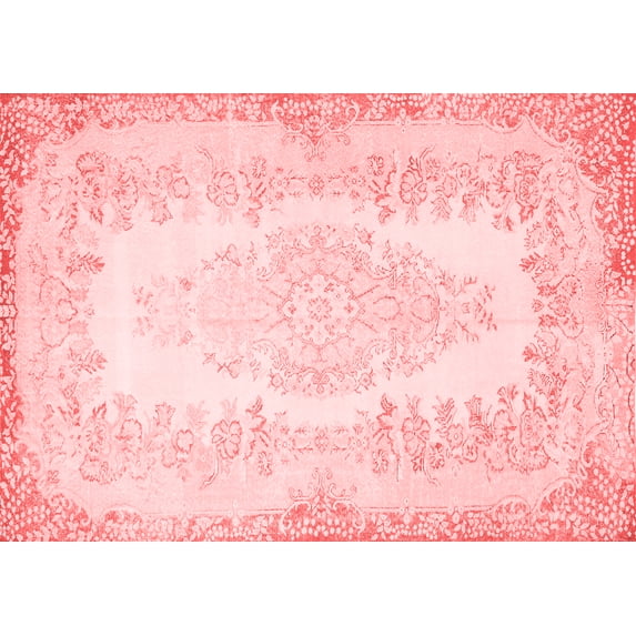 Ahgly Company Indoor Rectangle Persian Red Traditional Area Rugs, 8' x 10'