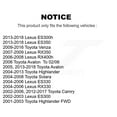 thumbnail image 2 of TOR Rear Suspension Stabilizer Bar Link Kit TOR-K90345 for Car Toyota Camry Venza Highlander Lexus RX350 ES350 RX330 Avalon Solara RX400h ES330 ES300h ES300, 2 of 2