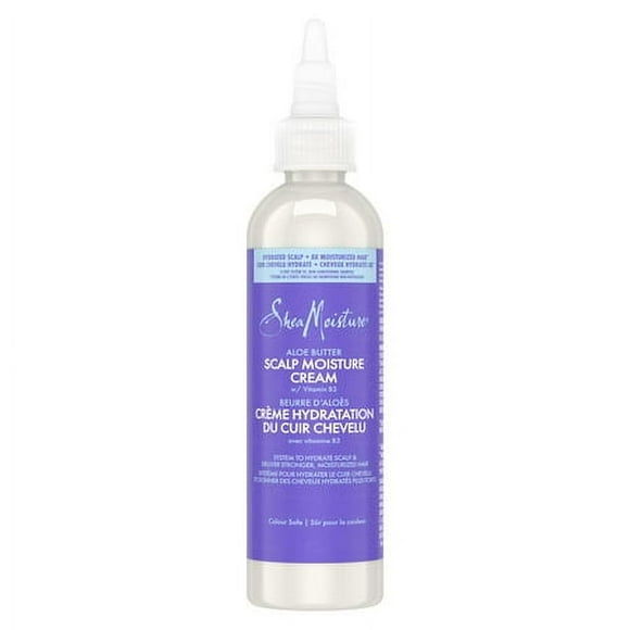 Shea Moisture Aloe Butter Scalp Moisture Leave In Serum with Vitamin B3 for hydrated scalp & stronger, moisturized hair 118 ml