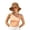 Coffee, variant on Women Knitted Bucket Sun‑Hat With Bow‑Knot Strap UV Protection Wide Brim Elegant Summer Sun Hat Packable Breathable Outdoor Travel Beach Head‑Accessory