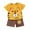 Yellow C, variant on Bovxnpu Toddler Baby Girl Boy Summer Clothes Casual Sets,Toddler Kids Baby Boys Girls Fashion Cute Short Sleeve Puppy Print Casual Suit