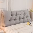 thumbnail image 3 of WIFKLSIIPG Triangular Headboard Pillow Bolster Cushion for Bed Backrest Support Comfortable Decorative Room Sofa Chair Soft Polyester Filling 100x50cm, 3 of 3