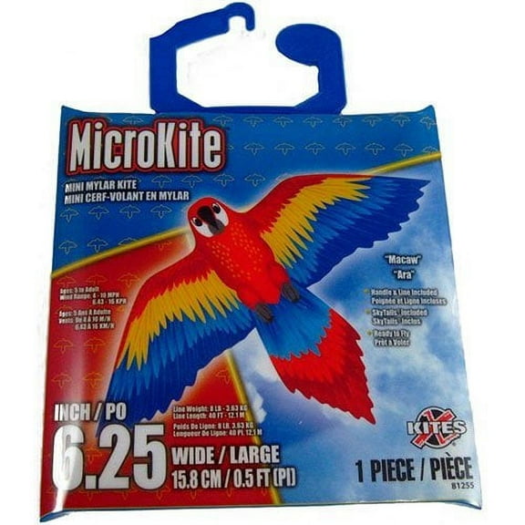 X Kites Macaw MicroKite-6.25 Inches