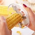 thumbnail image 2 of Saim Corn Peeler Corn Stripper, Kitchen Gadgets, Round, 1.4 inches, 2 of 7