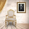 thumbnail image 3 of Aldridge, Ashley 12x14 Gold Ornate Wood Framed with Double Matting Museum Art Print Titled - Chimpanzee Contemplation, 3 of 4