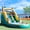 Green, variant on Relunch 21FT Commercial 100% PVC Inflatable Water Slide for Kids Adult Party, Water Slide with Blower and Water Tube, Giant Big Blow Up Water Slides for Backyard Outdoor  21x9x12ft