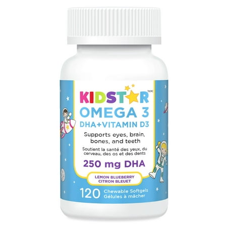 gas Reis Rijp KidStar Omega 3 ADH + Vitamine D3 | Walmart Canada