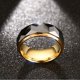thumbnail image 2 of Qarigey Anillo de acero para hombre y mujer, anillos personalizados, joyería, accesorio decorativo portátil para compromiso, fiesta, fiesta, Ropa, zapatos y accesorios Miscelánea Talla 7 de EE. UU., 2 of 6