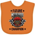 thumbnail image 3 of Inktastic Future Motocross Champion BMX Boys Baby Bib, 3 of 4