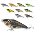 thumbnail image 2 of Cebo Señuelo de pesca Minnow de 3,0 pulgadas / 0,5 oz, cebo duro biónico, señuelo que se hunde, cebo Tomshoo Cebo, 2 of 7