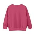 thumbnail image 6 of ATOGUTA Teen Sweatshirts V Neck Long Sleeve T-Shirts with Cute Casual Tees for Everyday Size 2T-12, Pink, 6 of 6