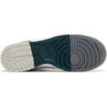 thumbnail image 3 of Men's Nike Dunk Low Retro PRM Deep Jungle/Wht-Light Silver (FB8896 300) - 10.5, 3 of 3