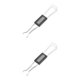 thumbnail image 3 of Sidaley Universal 2-in-1 Keycaps Puller Remover Double Keyboard Mechanical Metal Head Key Caps Wire Maintenance Extractor Keypad Negro 2piezas, 3 of 6