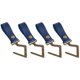 thumbnail image 1 of Juego de 4 ganchos para utensilios de cocina, ideales para camping y actividades al aire libre. Incluye colgador para ollas y otros utensilios. Fabricado en poliuretano. Azul, 1 of 8