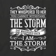 thumbnail image 2 of She Whispered Back T-Shirt | Cool Quote Black Tee Gift, 2 of 5