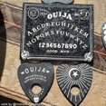 thumbnail image 5 of Moldes de resina para tableros de ouija y planchettes, 2 piezas de moldes de silicona de resina epoxi gótica para juegos de tableros de ouija, colgantes, manualidades de resina, 5 of 5