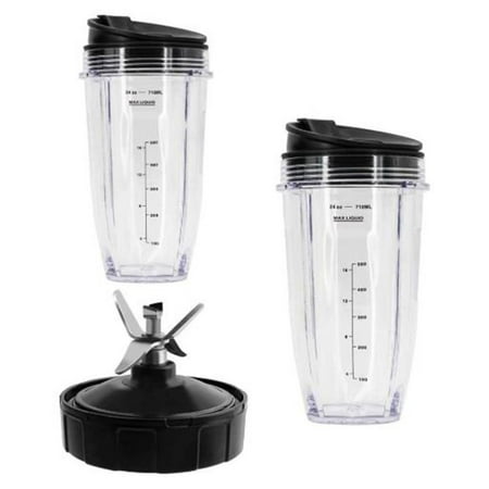 Ninja Blender 18 Oz Ounce Small Single-Serve Cup with Sip N' Seal Lid  Generic replacement for NutriNinja Auto-iQ 