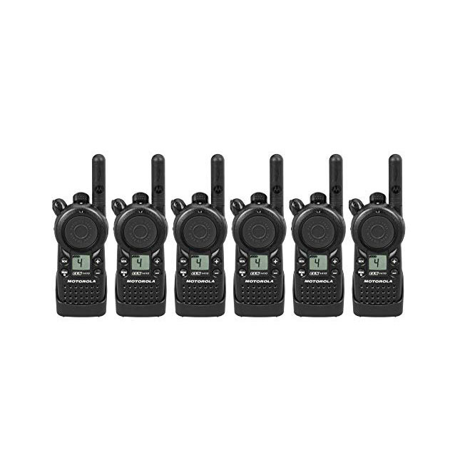 Motorola CLS1410 UHF Frequency Professional Two Way Radio (6-Pack) 