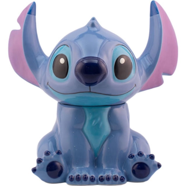 Galletero Ceramica Grande Stitch 3D Sentado Lilo y Stitch
