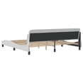 thumbnail image 6 of vidaXL Bed Frame with Headboard Base Platform Bedroom Furniture Faux Leather, 6 of 8