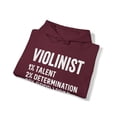 thumbnail image 4 of Violin Hoodie, Gifts, Hooded Sweatshirt, 4 of 4