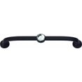 thumbnail image 1 of Atlas Homewares 345-BL Legacy Crystal 5.75-Inch Bracelet Pull, Matte Black, 1 of 3