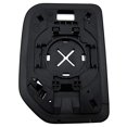 thumbnail image 4 of Passenger Side Mirror Glass Assembly With Plastic Backing Plate (Non-Heated) Compatible with 2007-2014 Toyota FJ Cruiser, 4 of 4