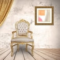 thumbnail image 3 of Vess, June Erica 26x26 Gold Ornate Wood Framed with Double Matting Museum Art Print Titled - Color Swatch VIII, 3 of 4