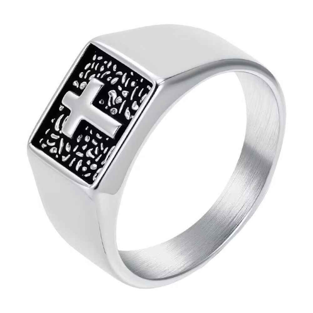 HIJONES Damen Herren Edelstahl Ring - Phönix Design, Vintage, Minimalistisch, Personalisierbar, Hip Hop Schmuck