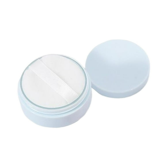 Caja de soporte de polvo Salvador vacío 5G con Puff Azul