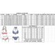thumbnail image 4 of Women's Swimwear 2 Piece Bra Thong Beachwear Lace Up Sexy Bikini, 4 of 4