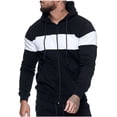 thumbnail image 2 of CEHVOM Pull Homme à Capuche Sports Décontracté, 2 of 3