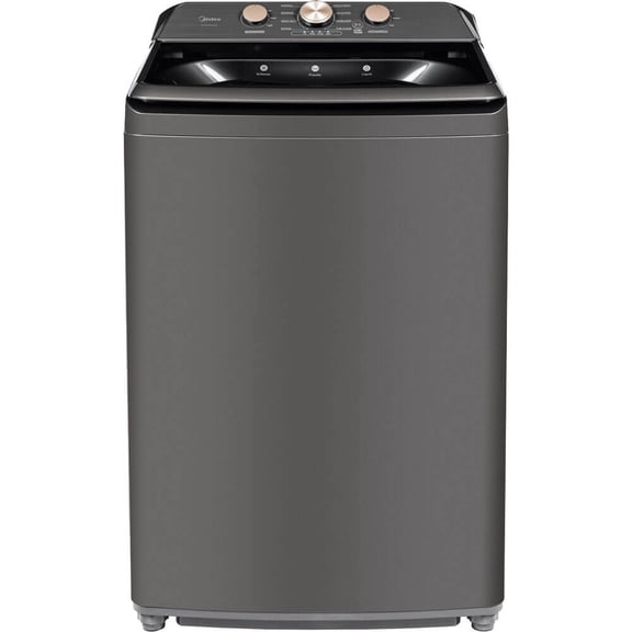 Midea MLTW41A1BMG 4.1 Cu. Ft. Gray Top Load Washer