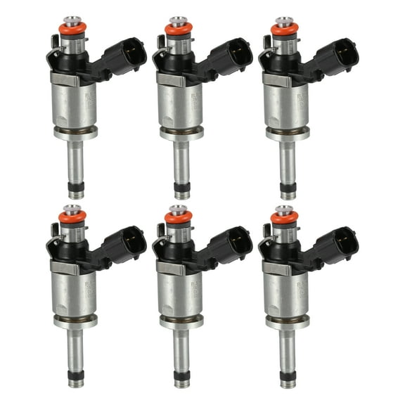 Fuel Injector No.BL3Z-9F593-B Fuel Injection Nozzle for Ford F-150 3.5T 2011-2016 Black 6 Pcs