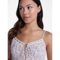 thumbnail image 3 of No Boundaries Woven Sweetheart Maxi Dress, Women’s XXS-XXL, 3 of 4